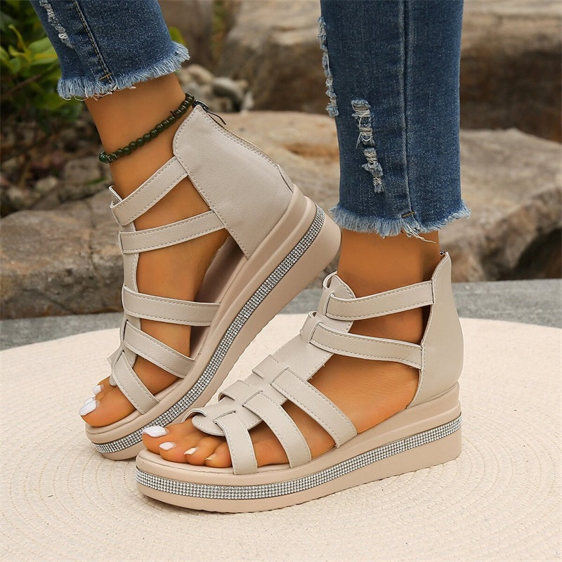 COSIMA | SANDALI ELEGANTI CON STRASS COMODI