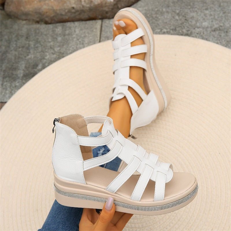 COSIMA | SANDALI ELEGANTI CON STRASS COMODI