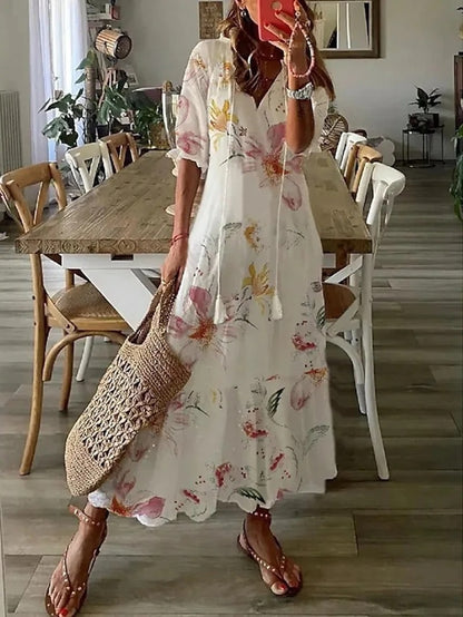 DIANDRA | ABITO BOHO ELEGANTE E VERSATILE